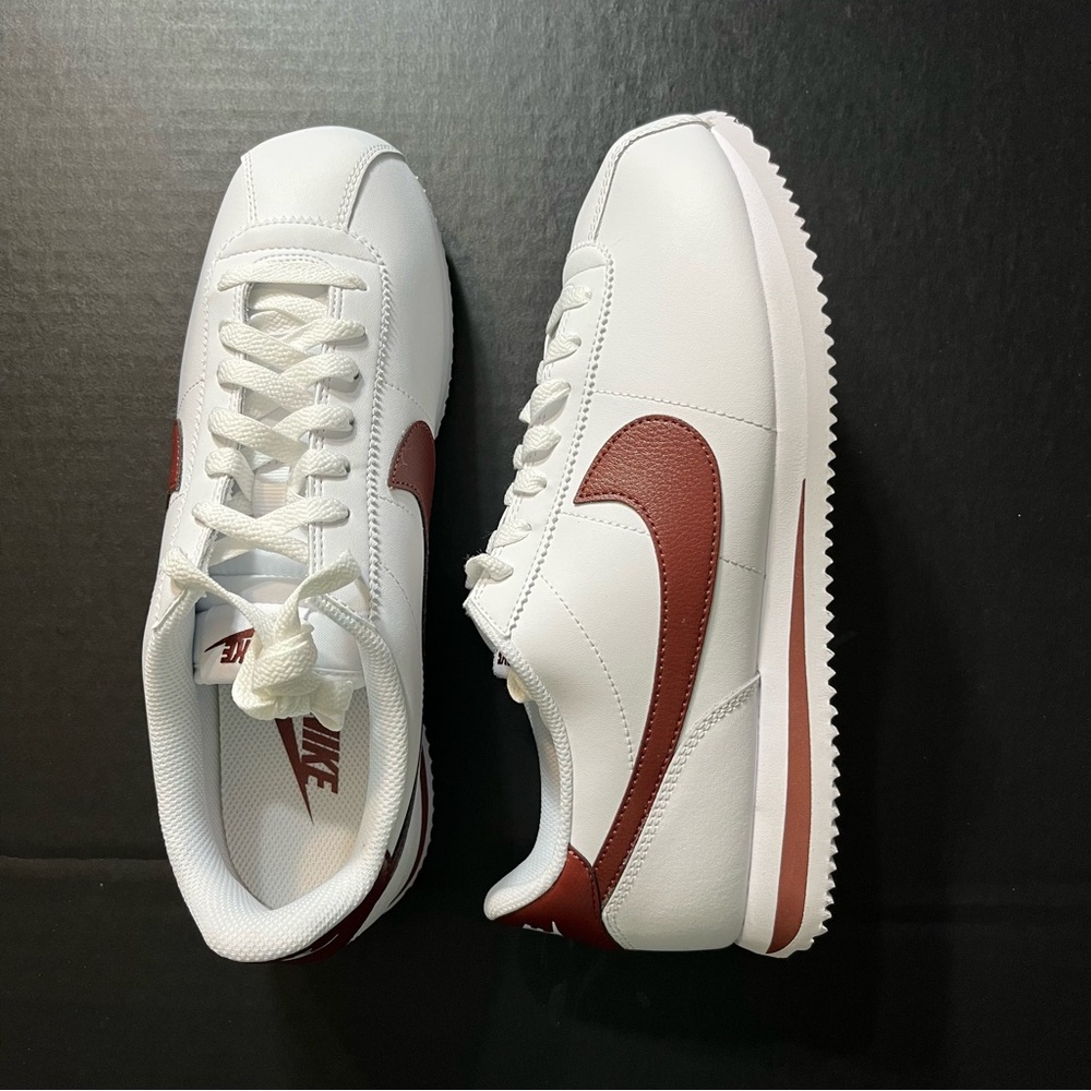 Nike Cortez White Dark Pony Sneakers Sz 8.5 nby Retro OG DM4044-107 Mens**